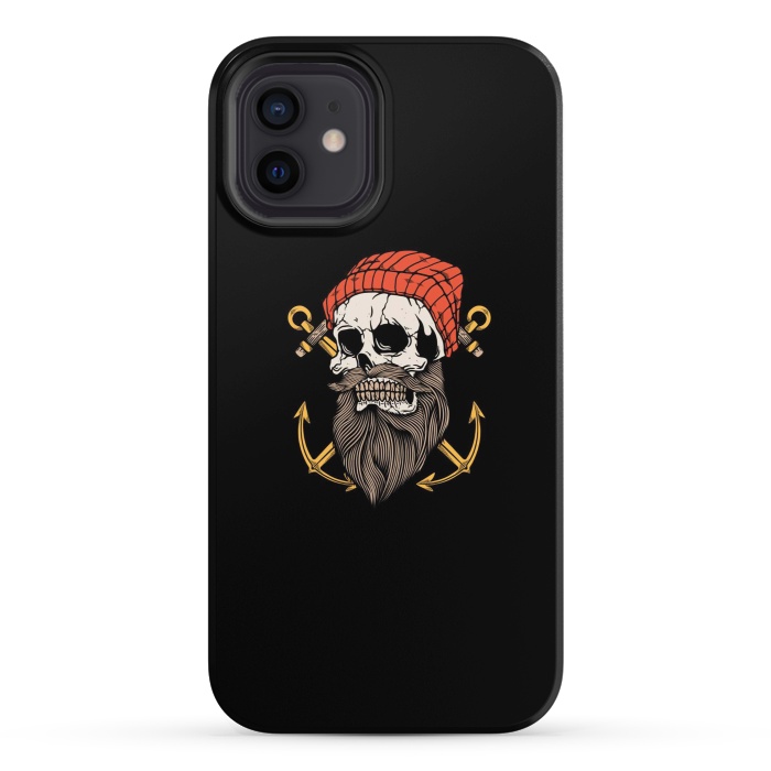iPhone 12 StrongFit Skull Anchor 1 by Afif Quilimo