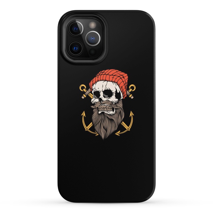 iPhone 12 Pro StrongFit Skull Anchor 1 by Afif Quilimo