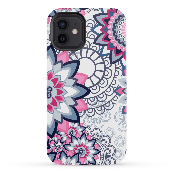 iPhone 12 mini StrongFit Abstract Seamless Pattern Ornament by ArtsCase