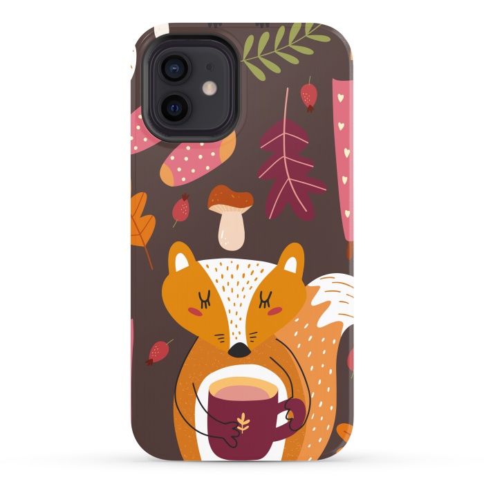 iPhone 12 StrongFit Autumn Forest by ArtsCase