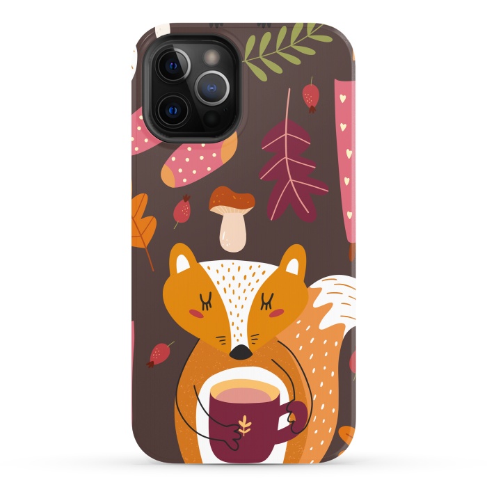 iPhone 12 Pro StrongFit Autumn Forest by ArtsCase