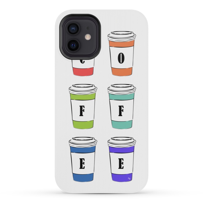 iPhone 12 mini StrongFit Coffee Cups by Martina