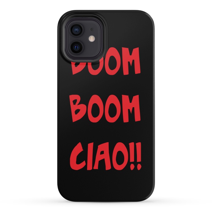 iPhone 12 mini StrongFit BOOM BOOM CIAO by MALLIKA