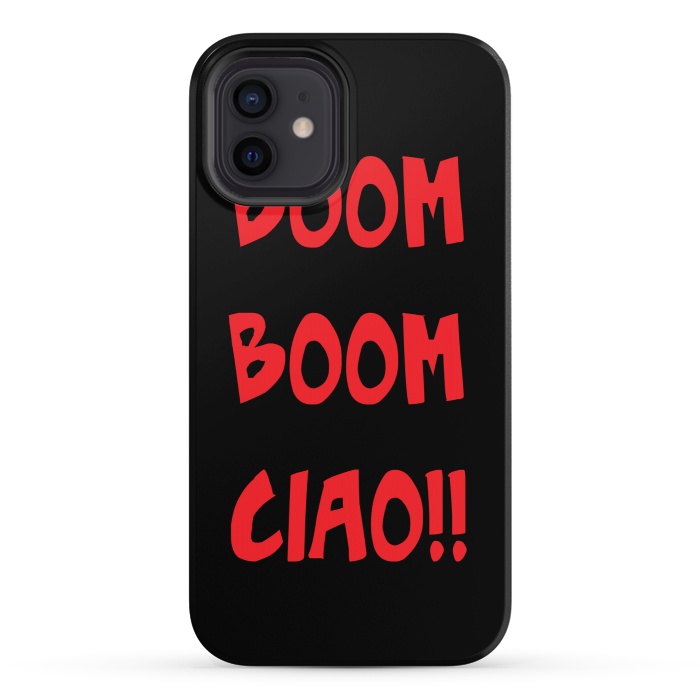 iPhone 12 StrongFit BOOM BOOM CIAO by MALLIKA