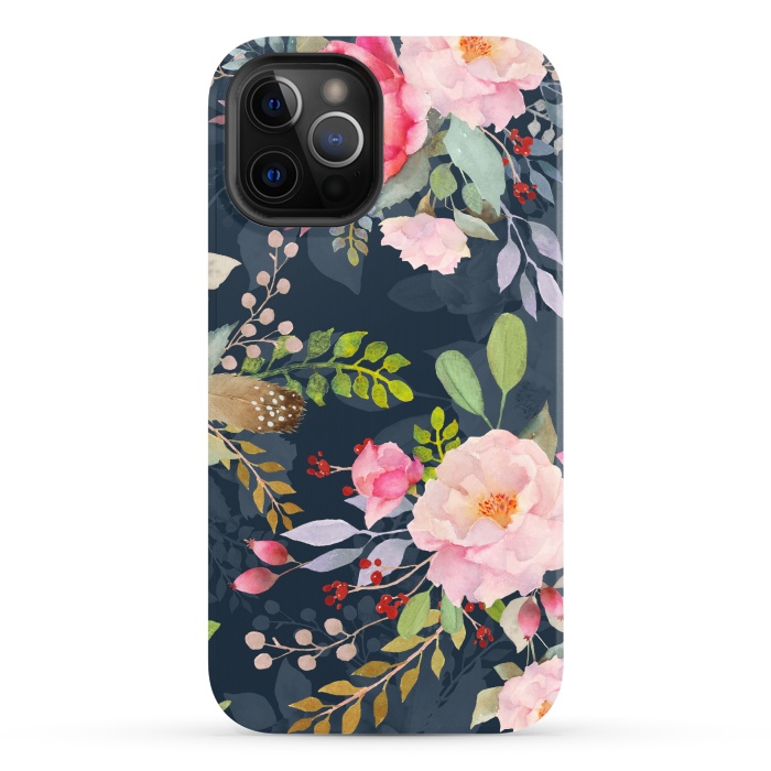 iPhone 12 Pro Max StrongFit Floral Pattern XXXXXXX by ArtsCase