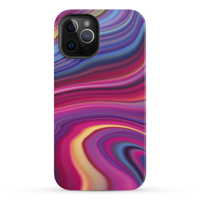 iPhone 12 Pro StrongFit Liquid Marble Marble - Effect by ArtsCase