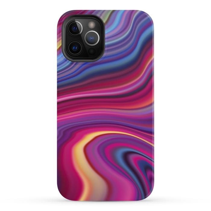 iPhone 12 Pro Max StrongFit Liquid Marble Marble - Effect by ArtsCase