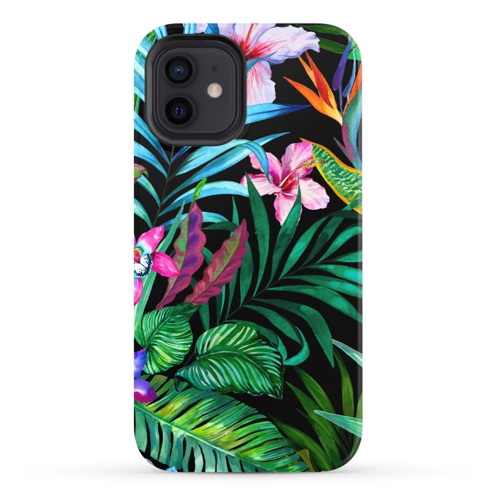 iPhone 12 StrongFit Tropical Exotic Pattern by ArtsCase