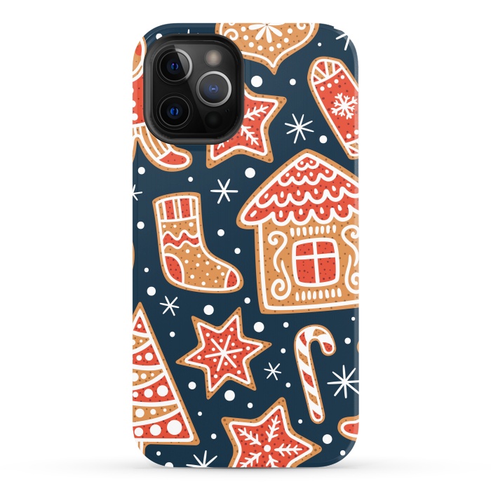iPhone 12 Pro StrongFit Hello Christmas by ArtsCase