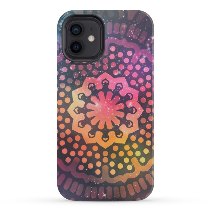 iPhone 12 mini StrongFit Mandala Abstract Graphic Design VIII by ArtsCase