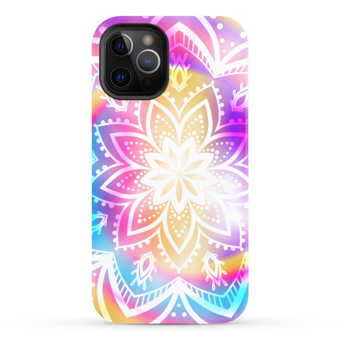 iPhone 12 Pro StrongFit Mandala with Hippie Style by ArtsCase