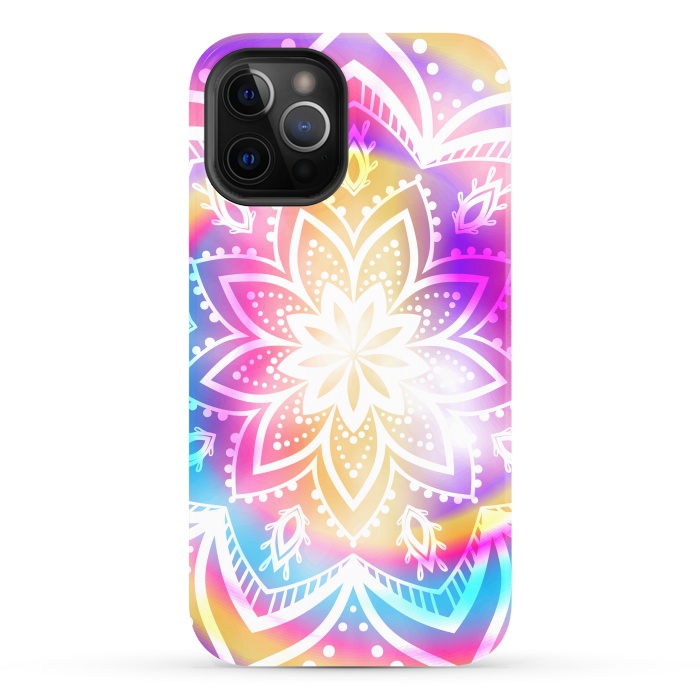iPhone 12 Pro Max StrongFit Mandala with Hippie Style by ArtsCase