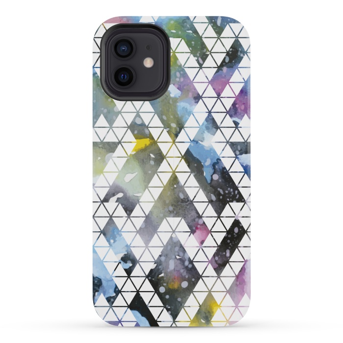 iPhone 12 mini StrongFit Tribal Galaxy by ArtsCase