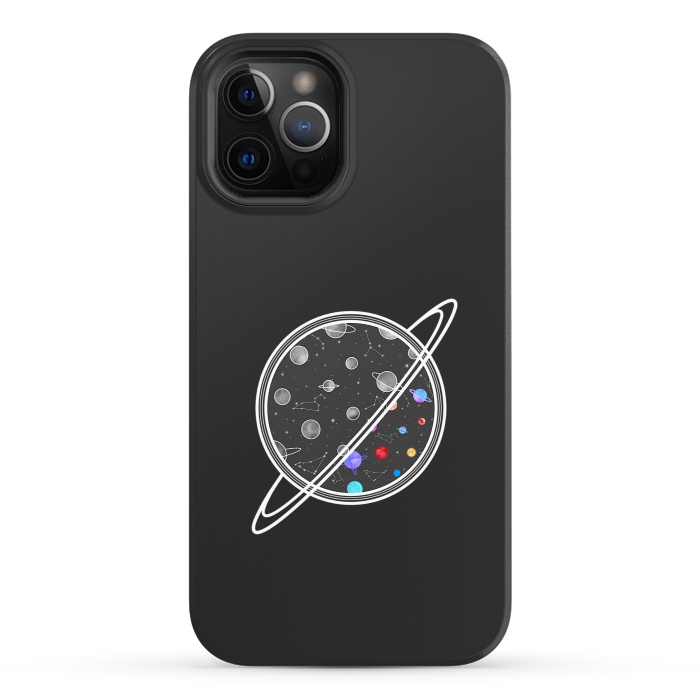 iPhone 12 Pro StrongFit Aesthetic planets by Jms