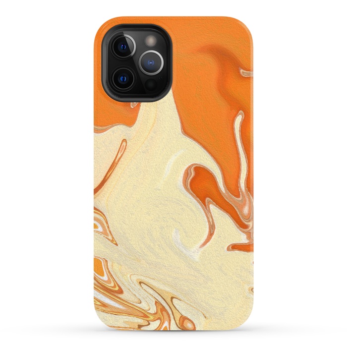 iPhone 12 Pro StrongFit Abstract Marble-IV by Creativeaxle