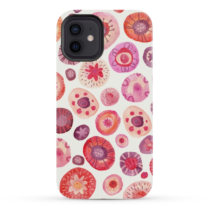 iPhone 12 mini StrongFit All the Flowers by Nic Squirrell