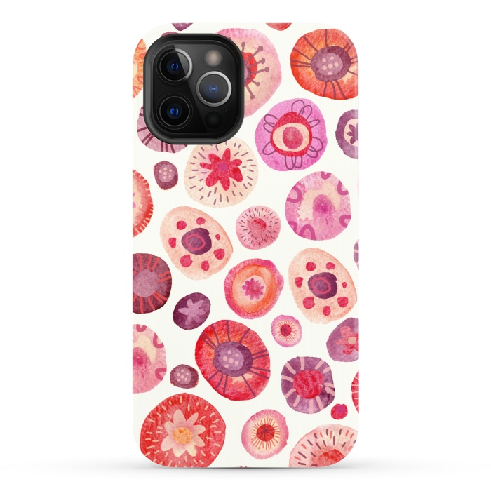 iPhone 12 Pro StrongFit All the Flowers by Nic Squirrell