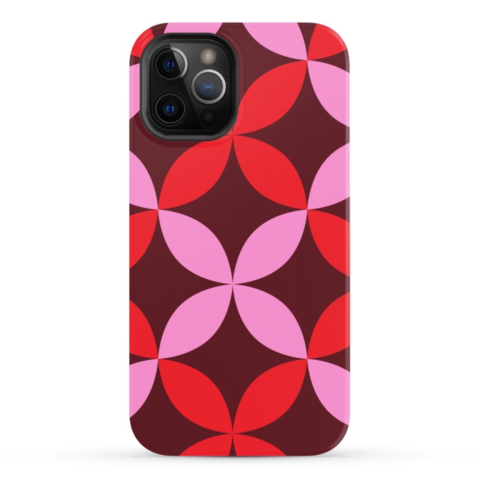 iPhone 12 Pro Max StrongFit red pink floral  by Winston