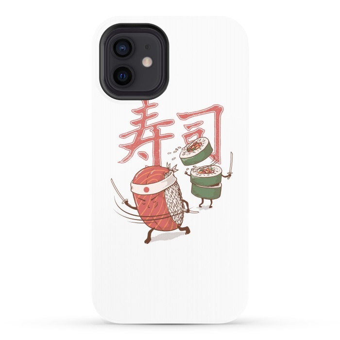 iPhone 12 StrongFit Sushi Warrior by Afif Quilimo