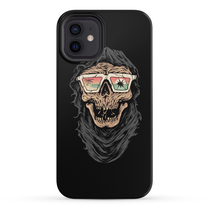 iPhone 12 mini StrongFit Grim Summer by Afif Quilimo