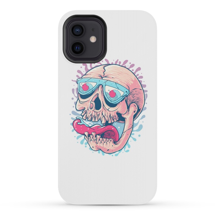iPhone 12 mini StrongFit Skull Holiday 3 by Afif Quilimo