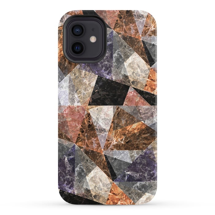 iPhone 12 StrongFit Marble Texture G428 by Medusa GraphicArt