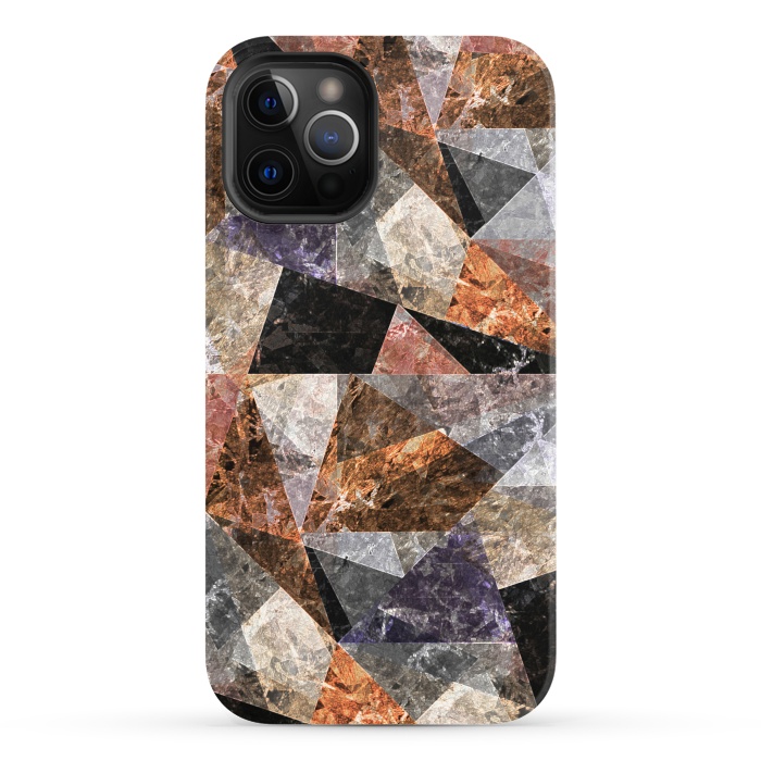 iPhone 12 Pro Max StrongFit Marble Texture G428 by Medusa GraphicArt
