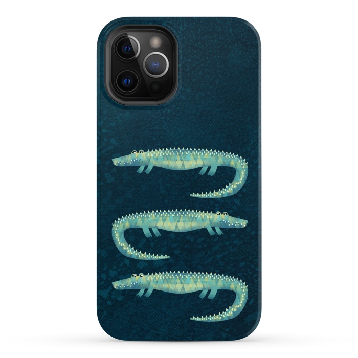 iPhone 12 Pro Max StrongFit Alligator - or maybe Crocodile by Nic Squirrell