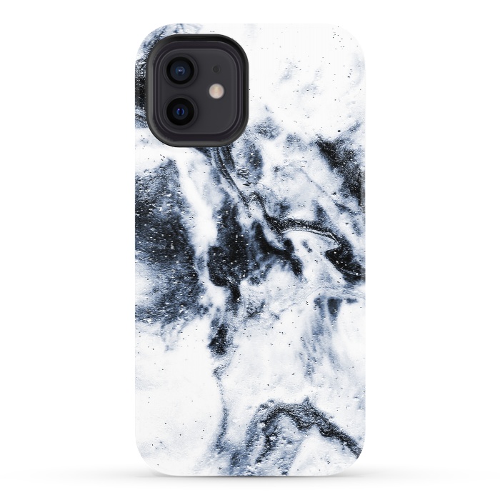 iPhone 12 StrongFit Navy Rugged Blast by Ashley Camille