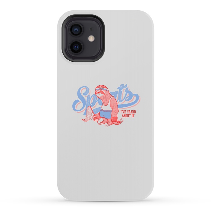iPhone 12 StrongFit Sports Sloth by Vó Maria