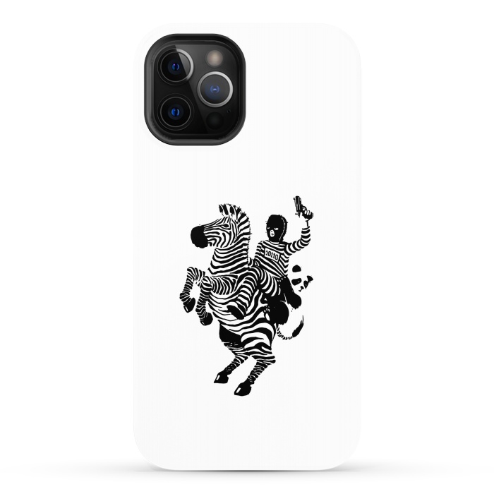 iPhone 12 Pro Max StrongFit Zebra Ladrão Panda 2 by Vó Maria