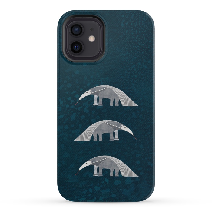 iPhone 12 mini StrongFit Giant Anteater by Nic Squirrell