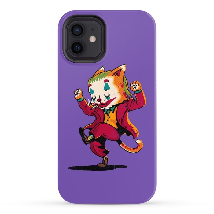 iPhone 12 StrongFit Joker Cat by Vó Maria
