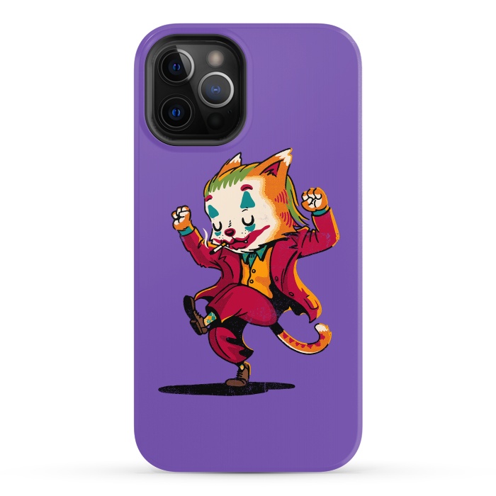 iPhone 12 Pro StrongFit Joker Cat by Vó Maria