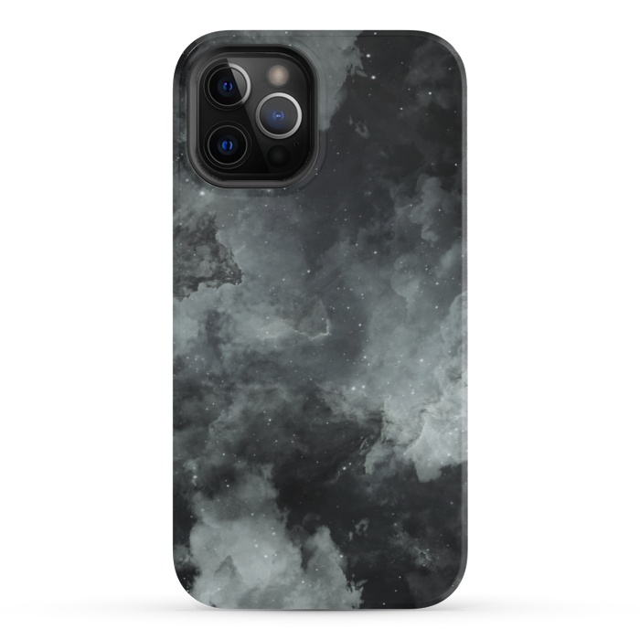 iPhone 12 Pro StrongFit Aesthetic black galaxy  by Jms