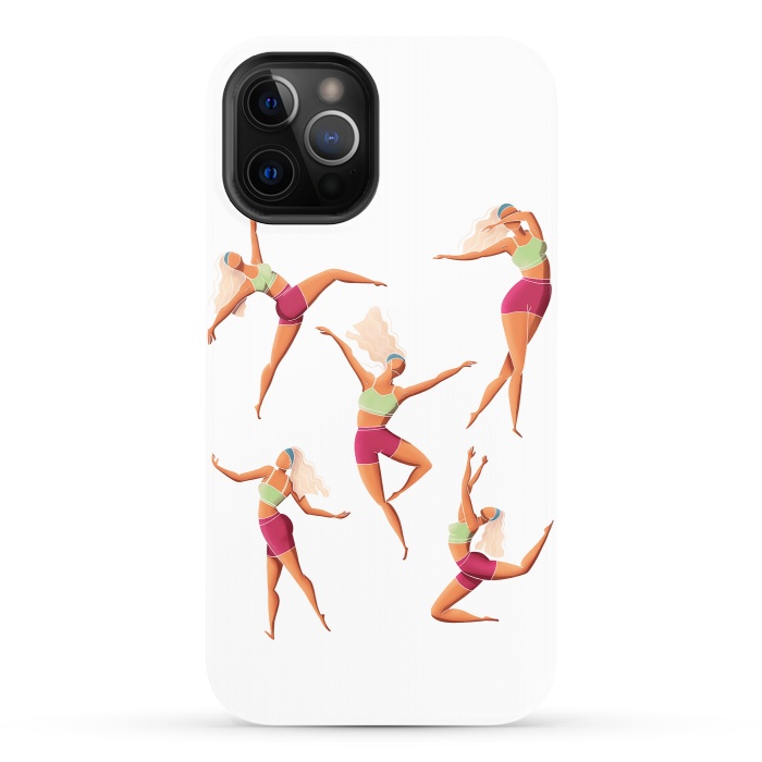 iPhone 12 Pro StrongFit Dance Girl 001 by Jelena Obradovic