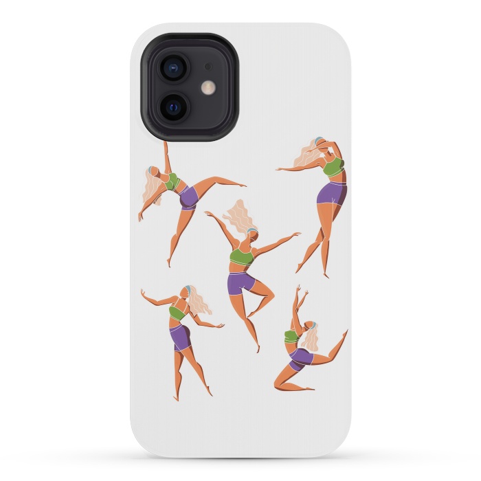 iPhone 12 mini StrongFit Dance Girl 002 by Jelena Obradovic