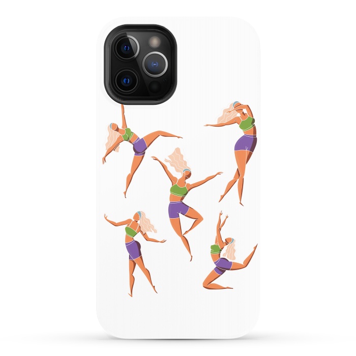 iPhone 12 Pro StrongFit Dance Girl 002 by Jelena Obradovic