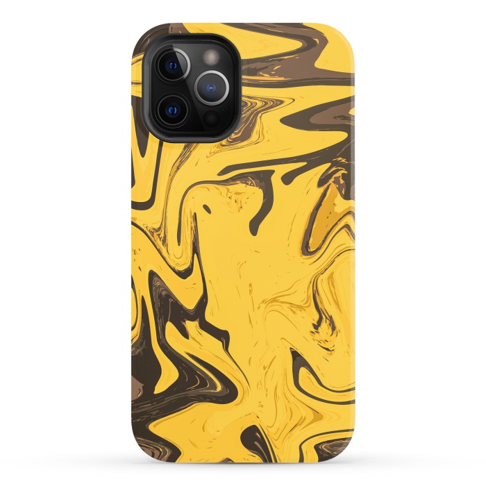 iPhone 12 Pro StrongFit Yellowest Abstract by Creativeaxle