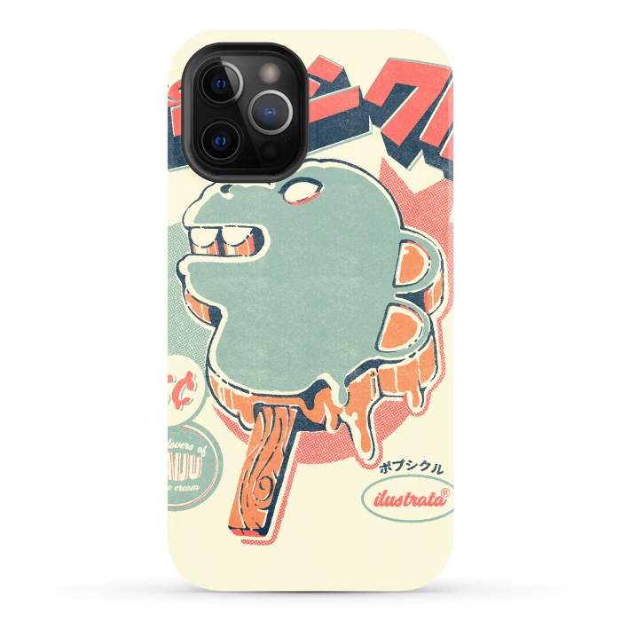 iPhone 12 Pro Max StrongFit Kaiju Ice pop by Ilustrata