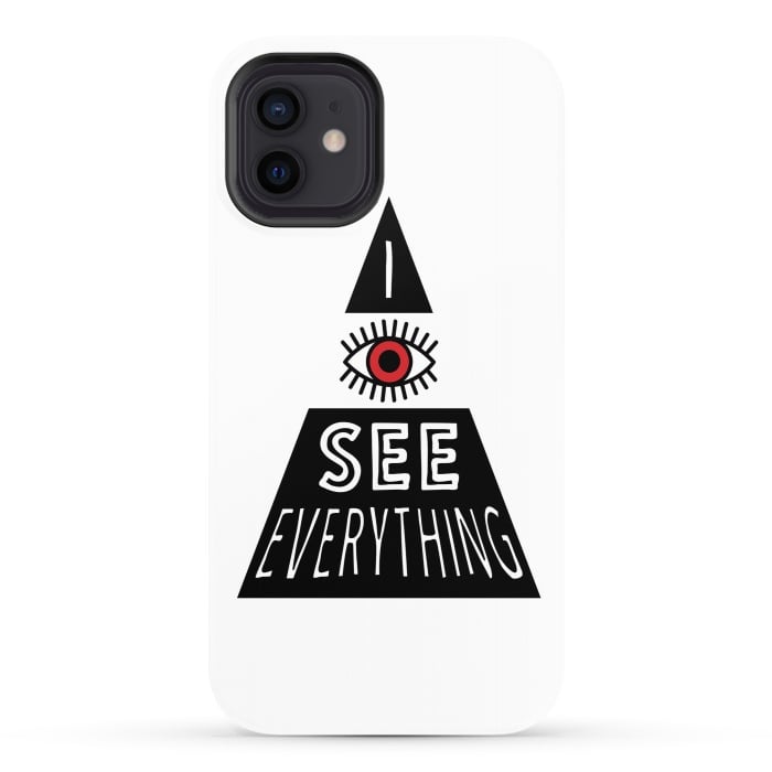 iPhone 12 StrongFit I see everything by Laura Nagel