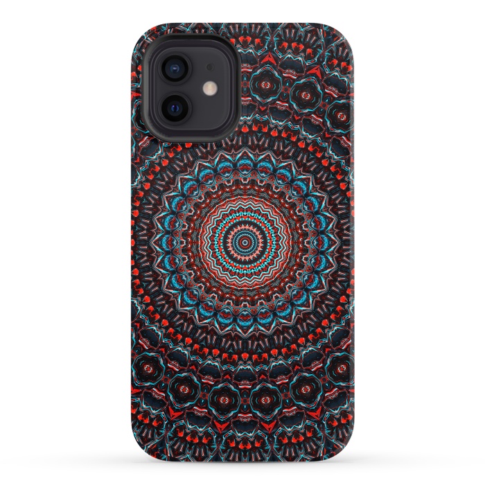 iPhone 12 StrongFit Abstract Mandala por Art Design Works