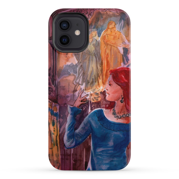 iPhone 12 mini StrongFit Womans and Art by Max LeTamis