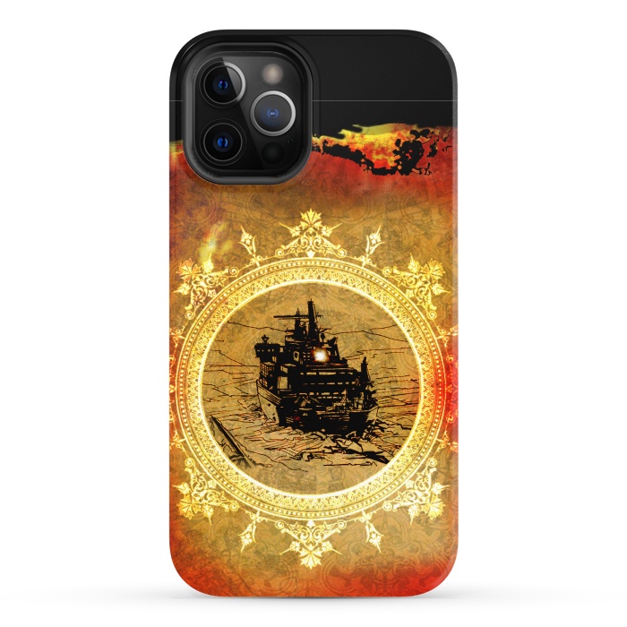 iPhone 12 Pro StrongFit War on the World, IRON SHIP'S by Max LeTamis