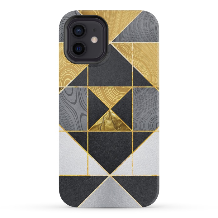 iPhone 12 mini StrongFit Geometric XXIV by Art Design Works
