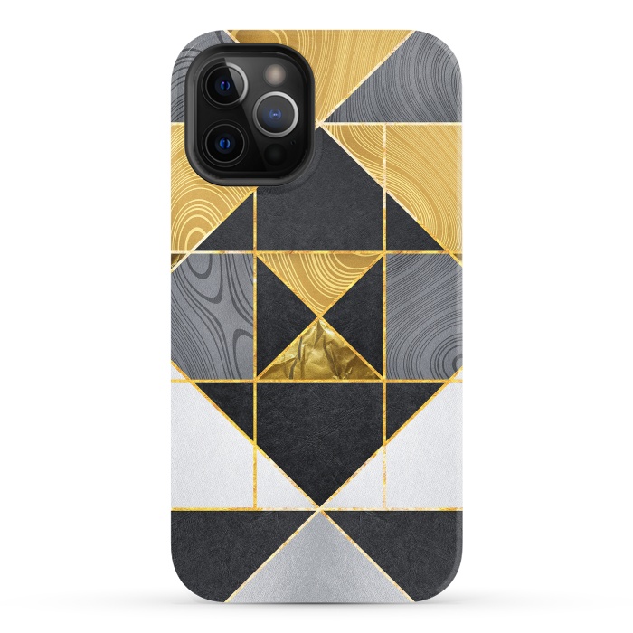 iPhone 12 Pro StrongFit Geometric XXIV by Art Design Works