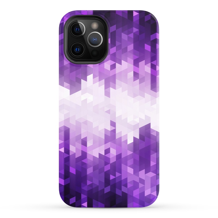 iPhone 12 Pro StrongFit Ultra Violet Pattern I by Art Design Works