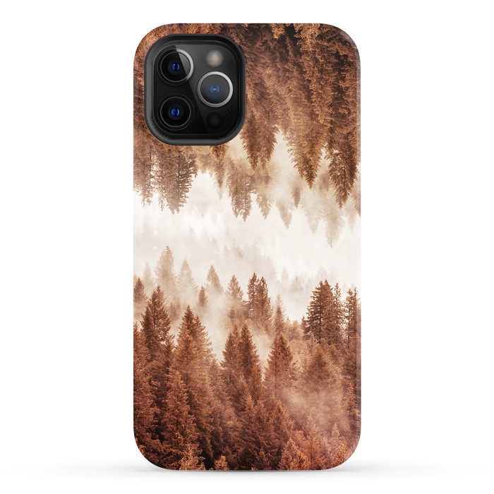 iPhone 12 Pro StrongFit Abstract Forest I by Art Design Works