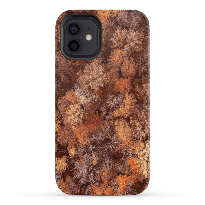 iPhone 12 mini StrongFit Abstract Forest II by Art Design Works