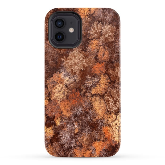 iPhone 12 StrongFit Abstract Forest II by Art Design Works